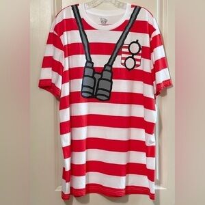 Where’s Waldo Tee Crew Neck T-shirt 2X